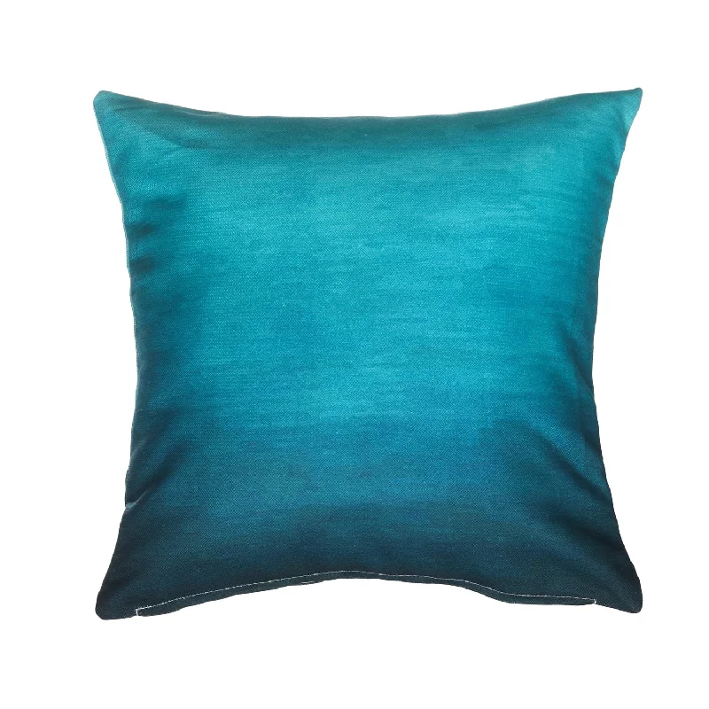 Big Sur Double Sided Indoor Outdoor Decorative Pillow - Teal (20" x 20")