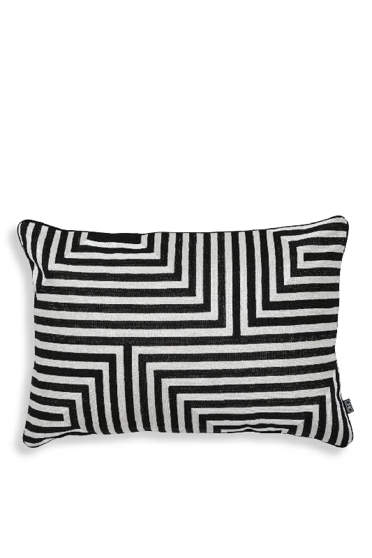 Black & White Rectangular Pillow | Eichholtz Spray