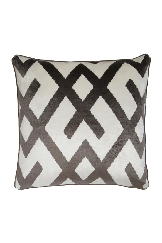 Patterned Velvet Throw Pillow | Andrew Martin Fitzroy