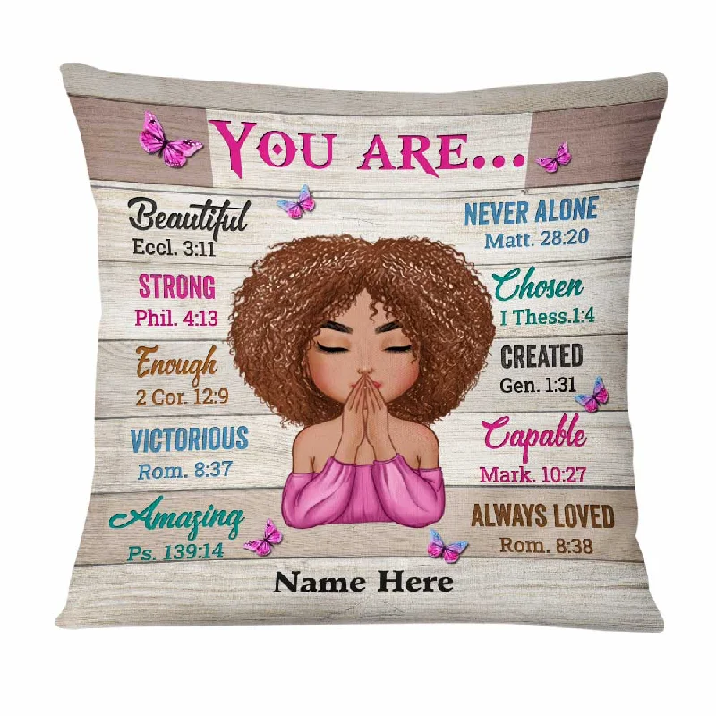 Personalized Daughter BWA You Are Pillow AP95 30O47