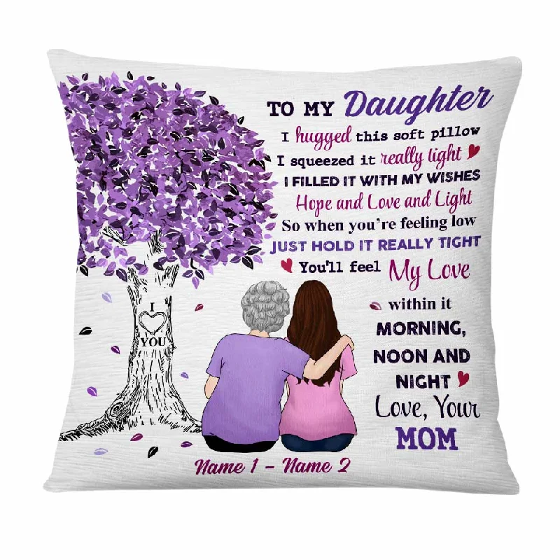 Personalized Daughter Tree Pillow FB191 73O47