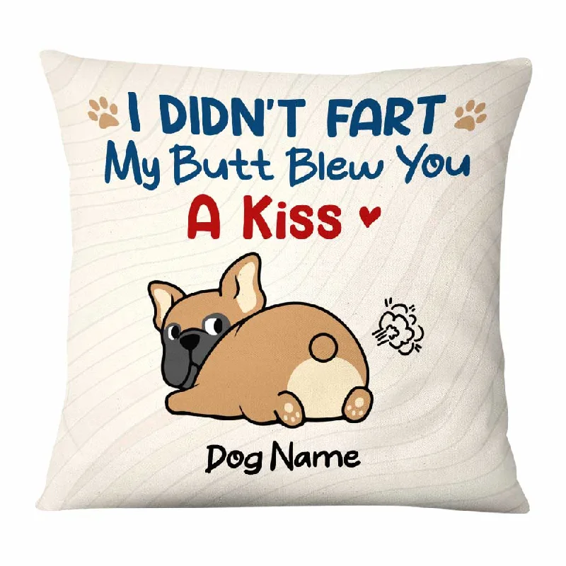 Personalized Dog Mom I Didn't Fart Pillow SB242 81O58