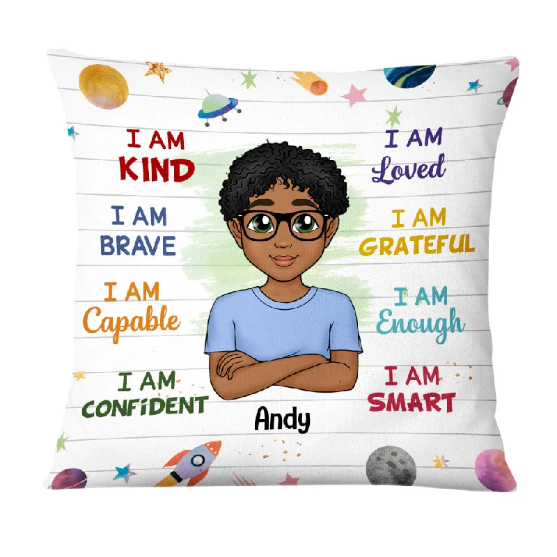 Personalized Gift For Grandson I Am Kind Pillow 22802