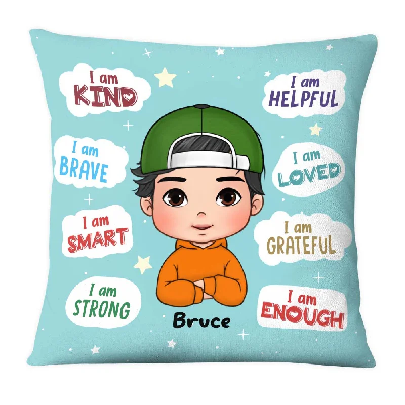 Personalized Gift For Grandson I Am Kind Pillow 23805