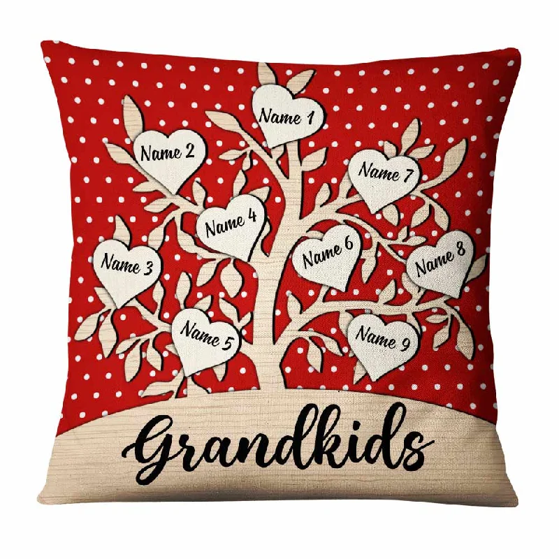 Personalized Grandma Family Tree Pillow NB53 23O57