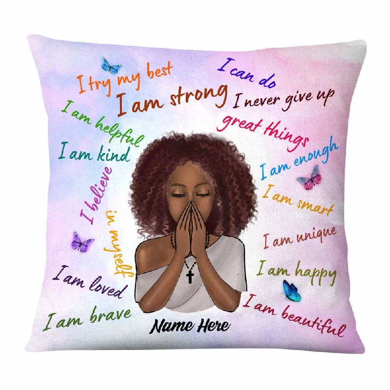 Personalized I Am BWA Pillow OB289 30O58