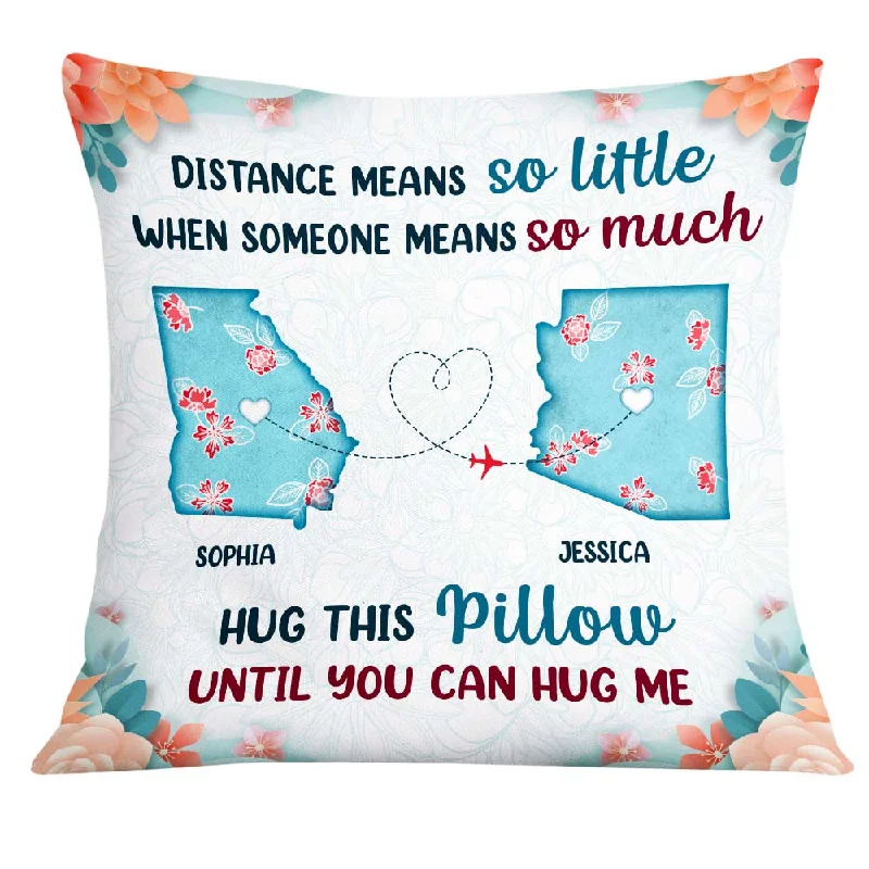 Personalized Long Distance Pillow AG153 30O31