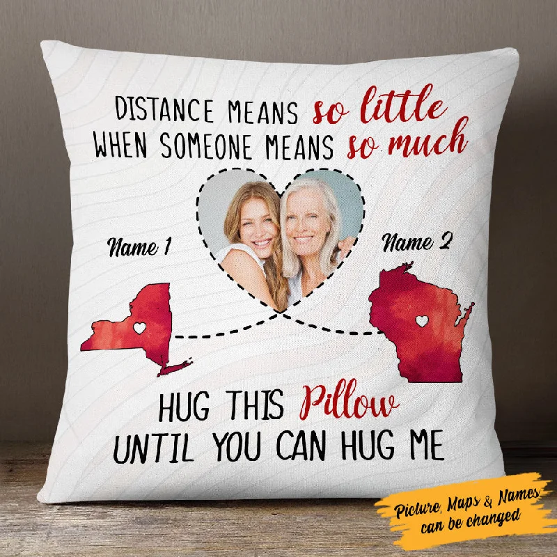 Personalized  Someone Means So Much Long Distance Pillow AP12 73O53