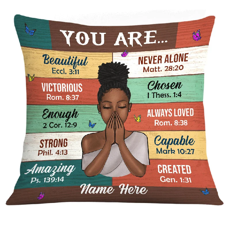 Personalized 'You Are Daughter' Pillow Gift - Customized Name Christmas Present