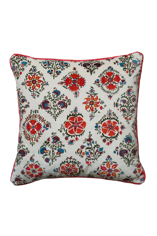 Suzani Print Throw Pillow | Andrew Martin Kermina