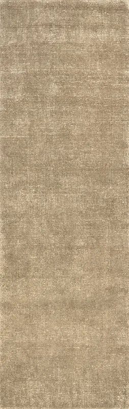 Arrel Speckled Wool-Blend Rug | Fawn