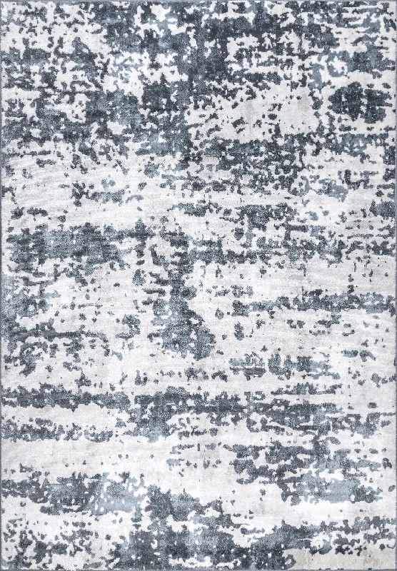 Destiny Modern Abstract Rug | Blue