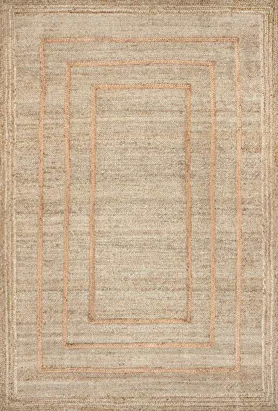 Elmore Jute Flatweave Rug | Light Pink