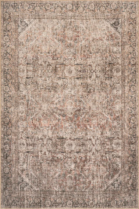 Frenchtown Antiqued Jute-Blend Rug | Brown