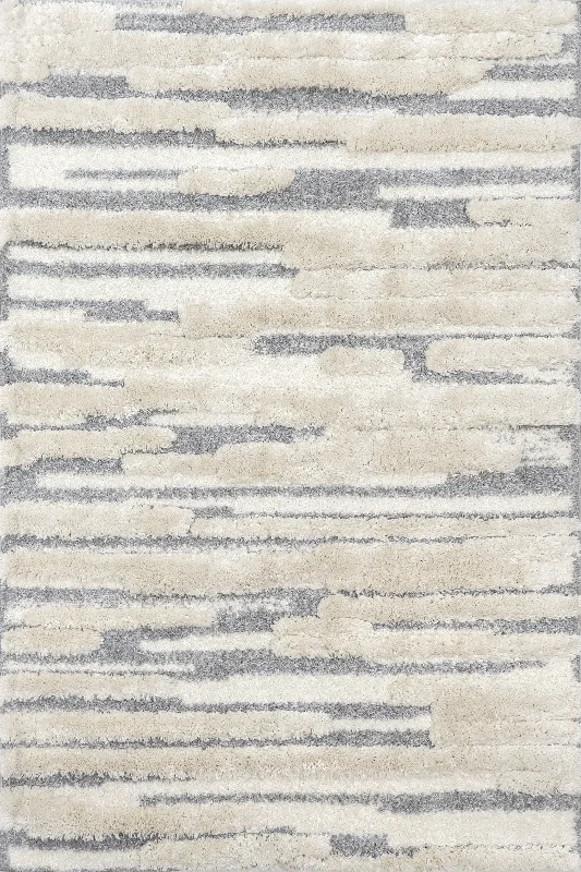 Lollita Shag Geodes Rug | Beige