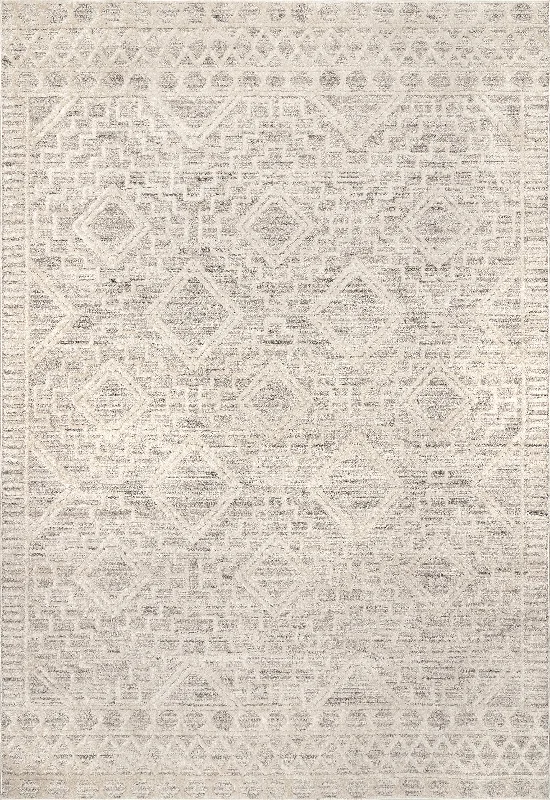 Miranda Moroccan Diamond Rug | Beige