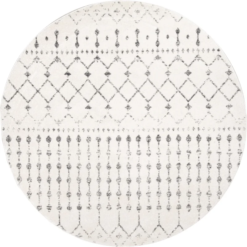 Moroccan Trellis Rug | Grey