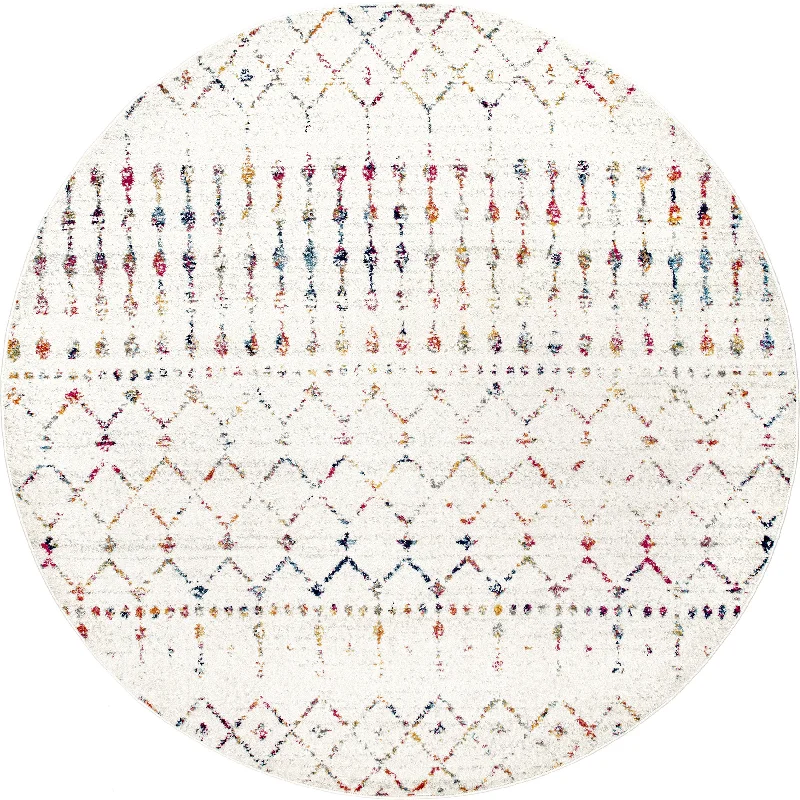 Moroccan Trellis Rug | Light Multicolor