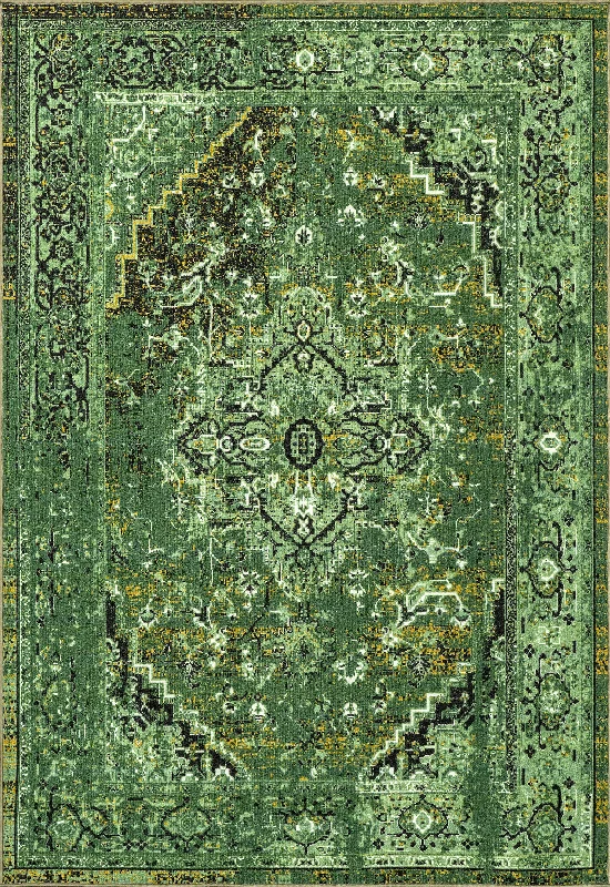 Persian Vintage Rug | Green