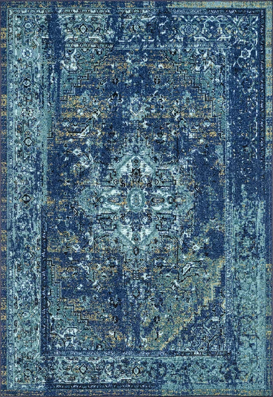 Persian Vintage Rug | Teal