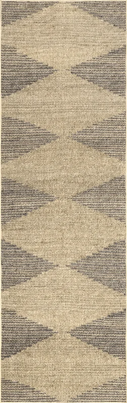 Reema Easy-Jute Washable Pyramids Rug | Natural