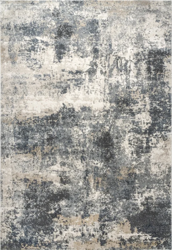 Ryan Mottled Abstract Rug | Blue