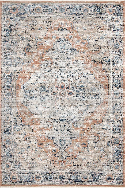 Shaded Snowflakes Rug | Beige