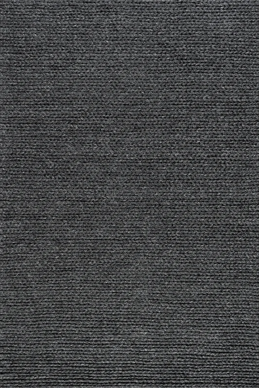 Softest Knit Wool Rug | Charcoal