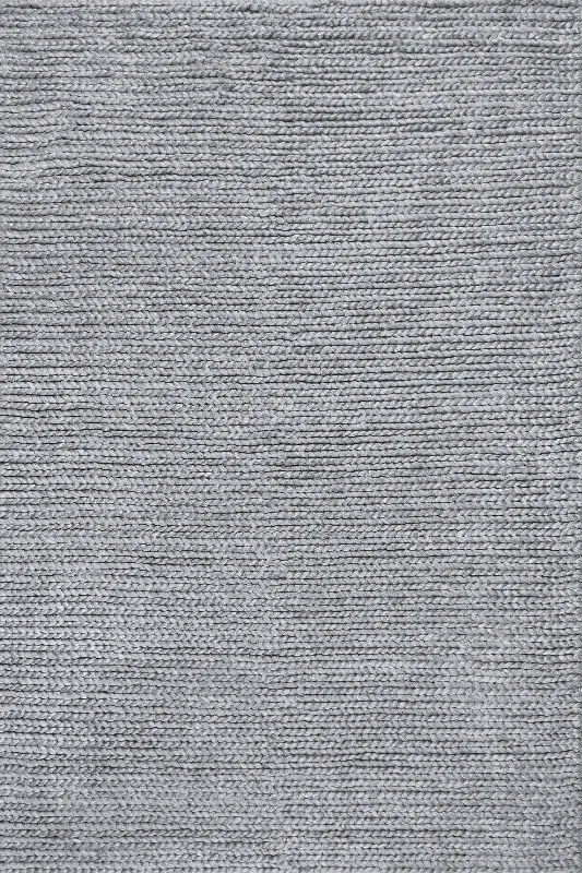 Softest Knit Wool Rug | Light Blue