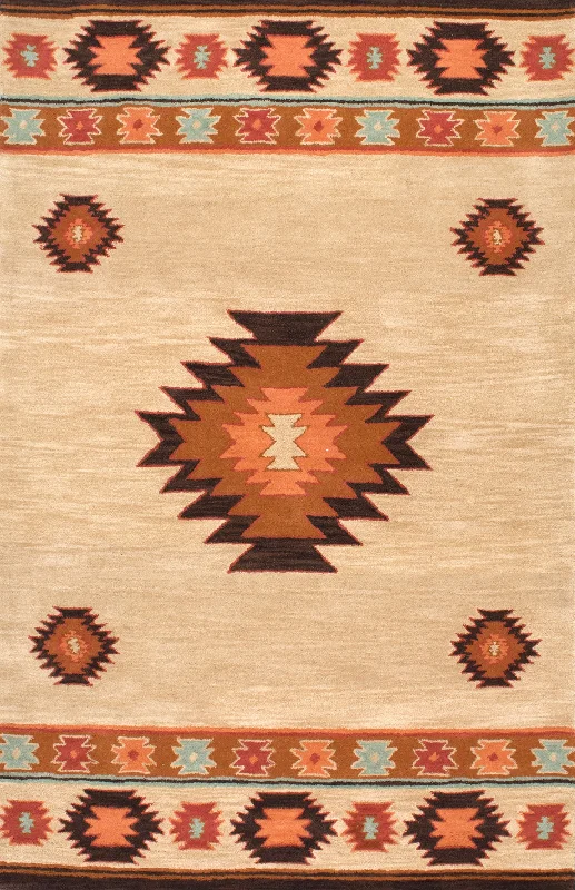 Southwestern Rug | Beige