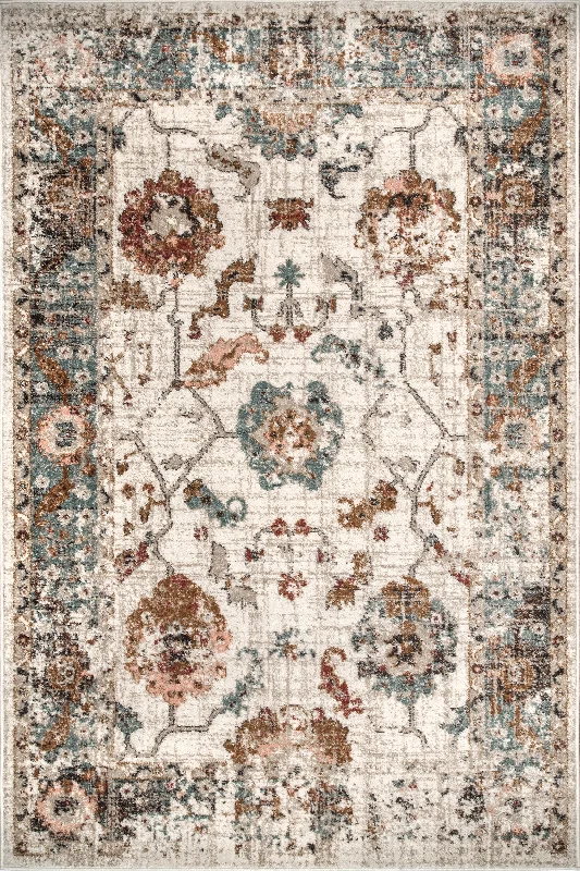 Vintage Autumn Rug | Beige