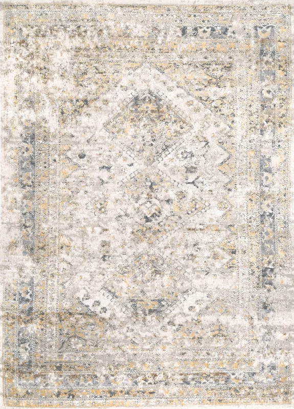 Vintage Medallion Rug | Gold