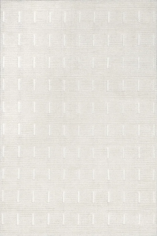 Waverly Broken Stripe Rug | Ivory