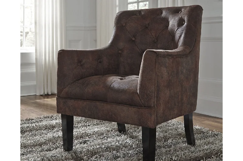 Drakelle Mahogany Accent Chair