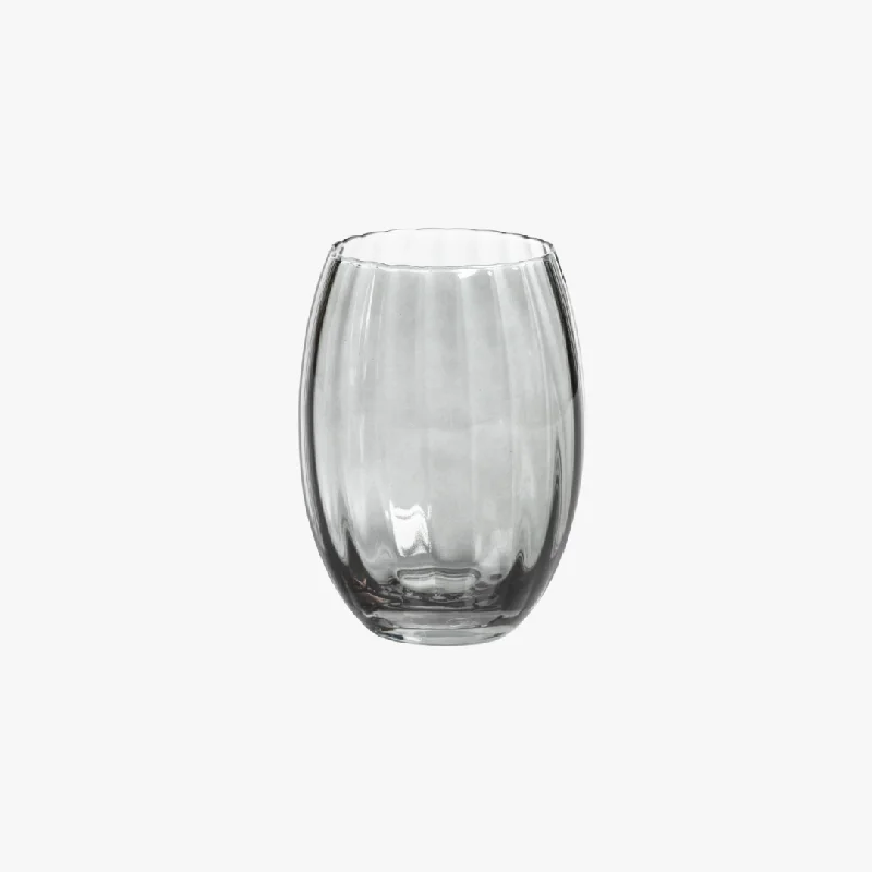 Maeve Smoke Stemless Glass Set