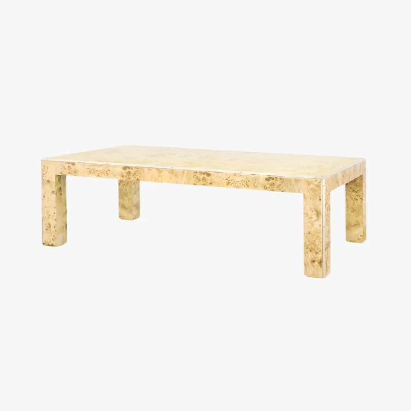 Marin Burl Coffee Table