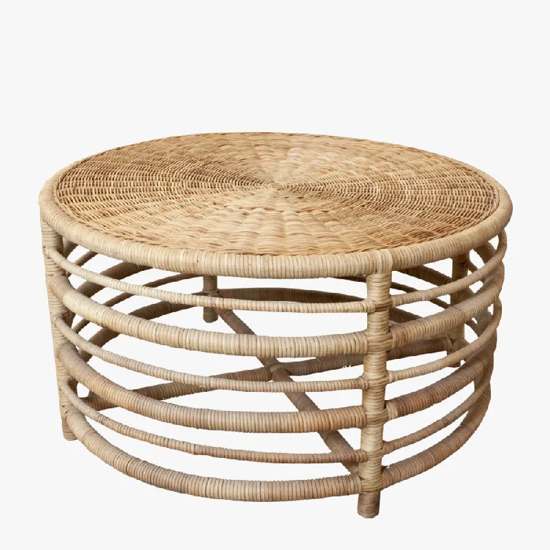 Montauk Rattan Coffee Table