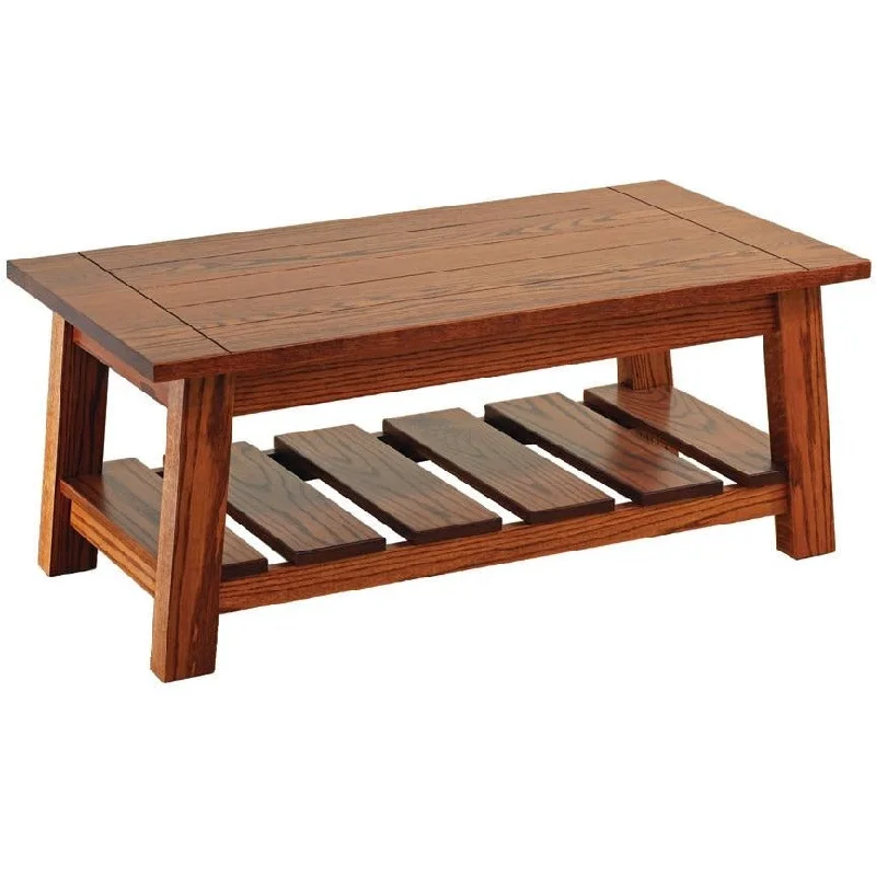 QW Amish Edgewood Coffee Table