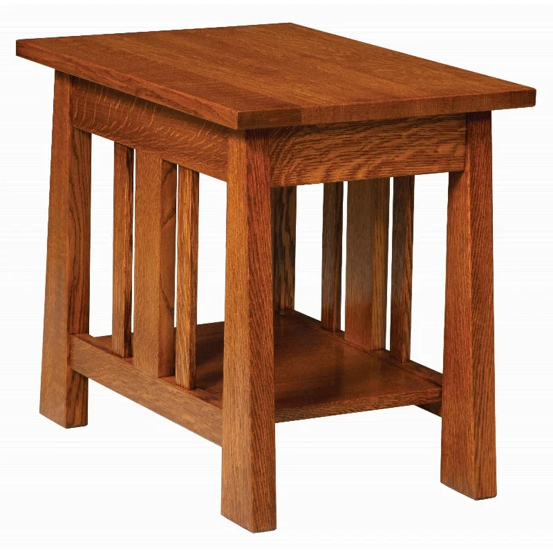 QW Amish Freemont Open Chair Side End Table