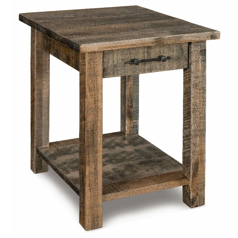 QW Amish Houston End Table