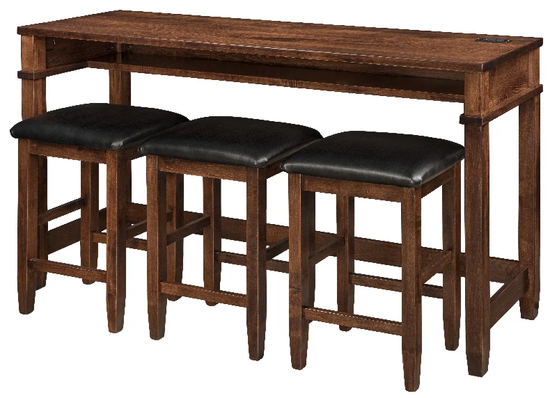 QW Amish Integra Gathering Table w/ Stools