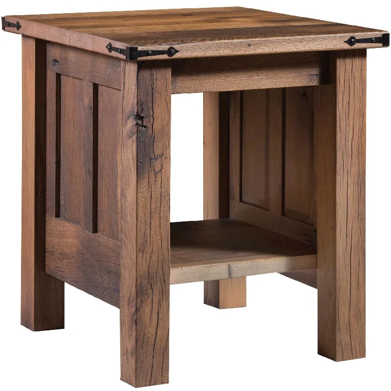 QW Amish Kimbolton Reclaimed End Table