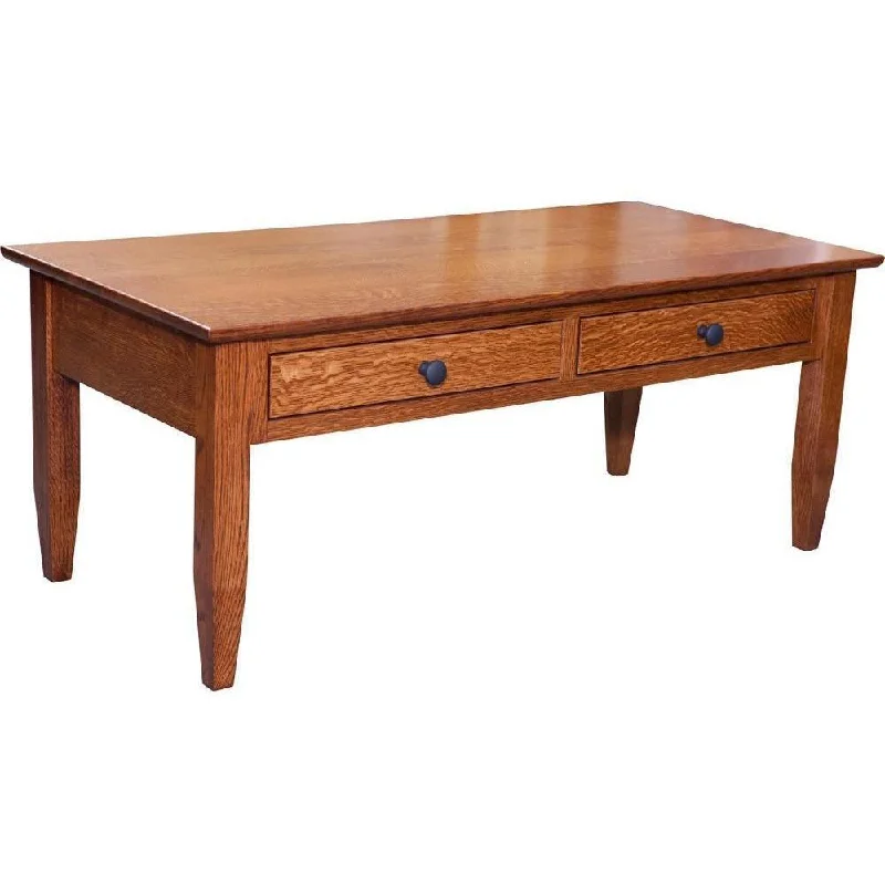 QW Amish Knob View Shaker Coffee Table