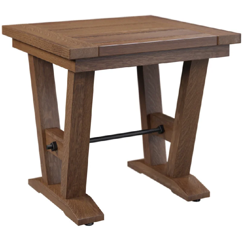 QW Amish Krofton Chair Side End Table