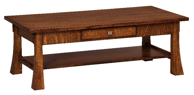 QW Amish Lakewood Open Coffee Table