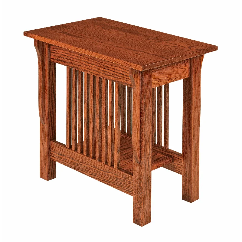 QW Amish Leah Mission Chairside Table