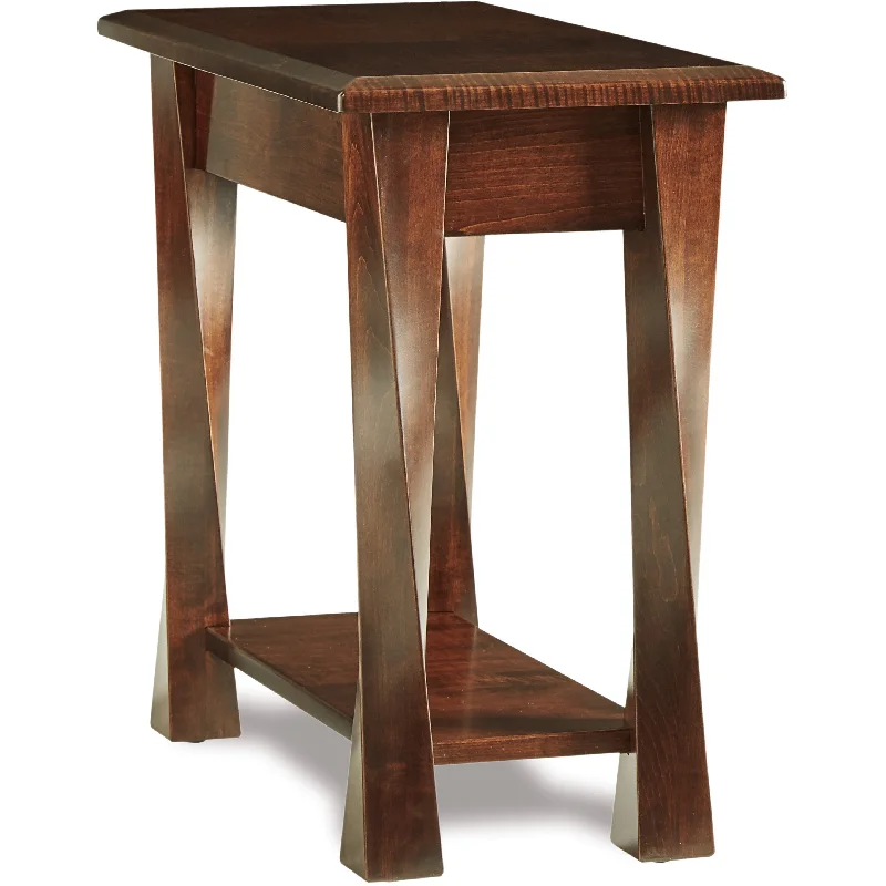 QW Amish Lexington Arc Chair Side End Table