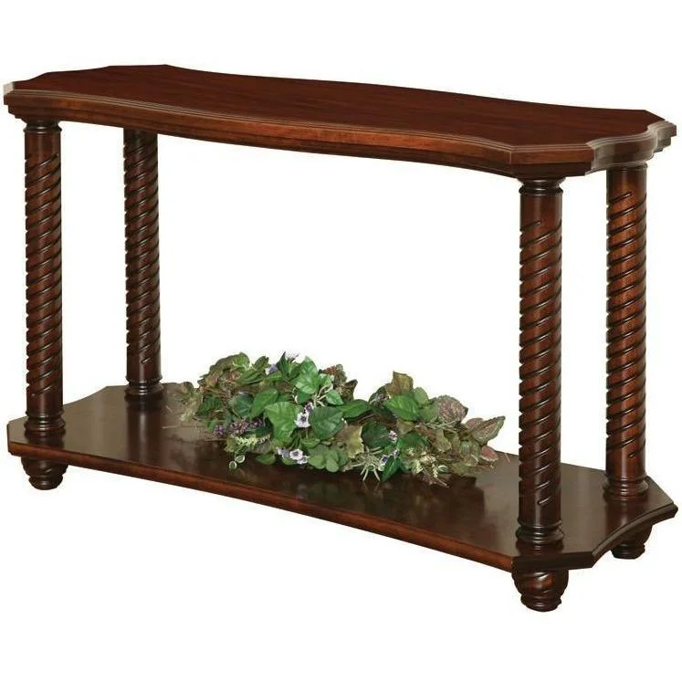 QW Amish Lexington Entertainment Sofa Table