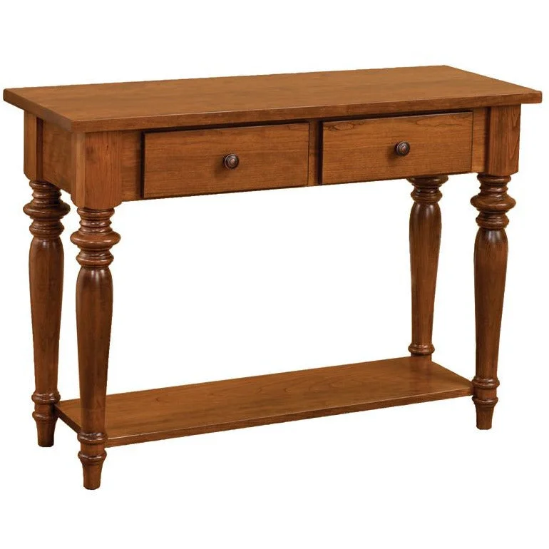 QW Amish London Turned Sofa Table