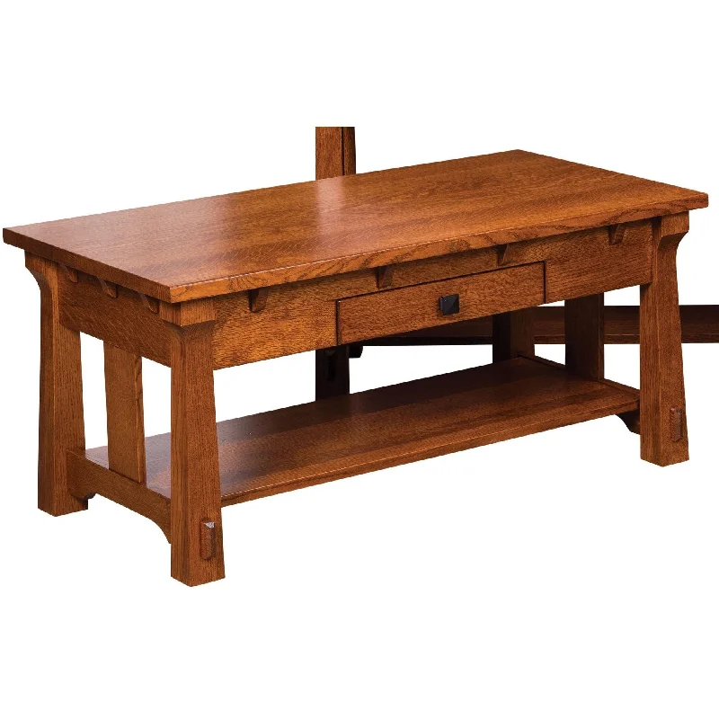 QW Amish Manitoba Coffee Table w/ Optional Lift Top